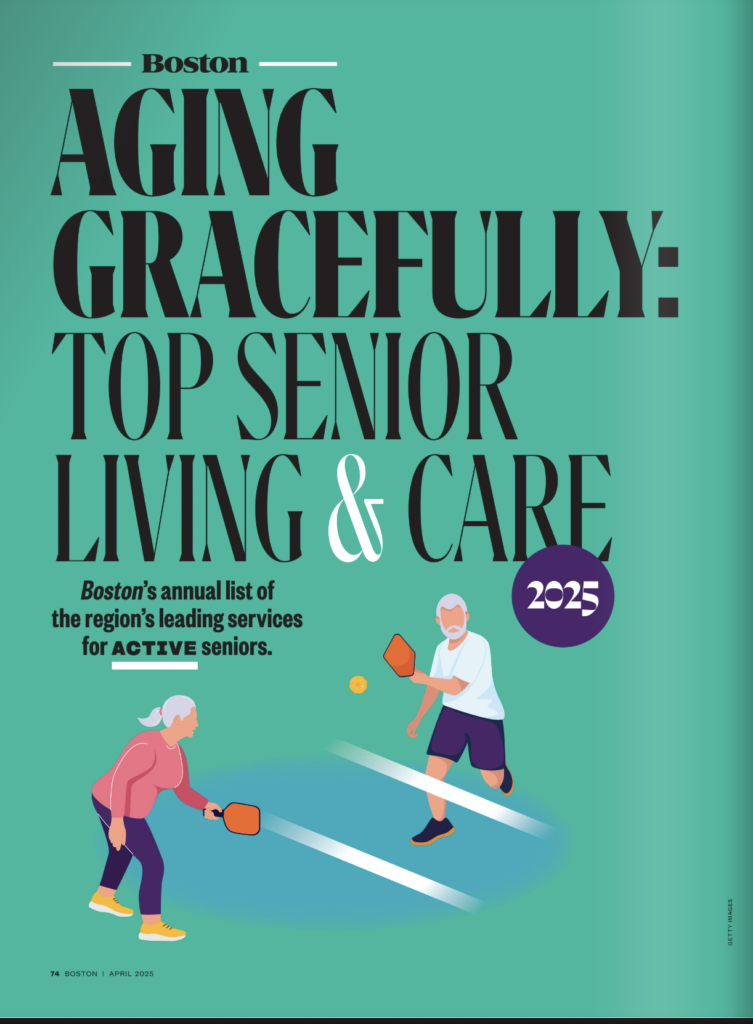 Boston Magazine 2025 Aging Gracefully